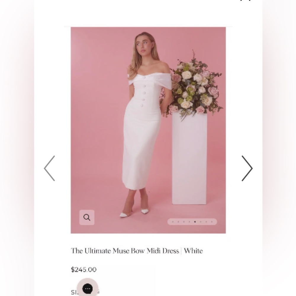 Odd Muse Ultimate Muse Bow Midi Dress